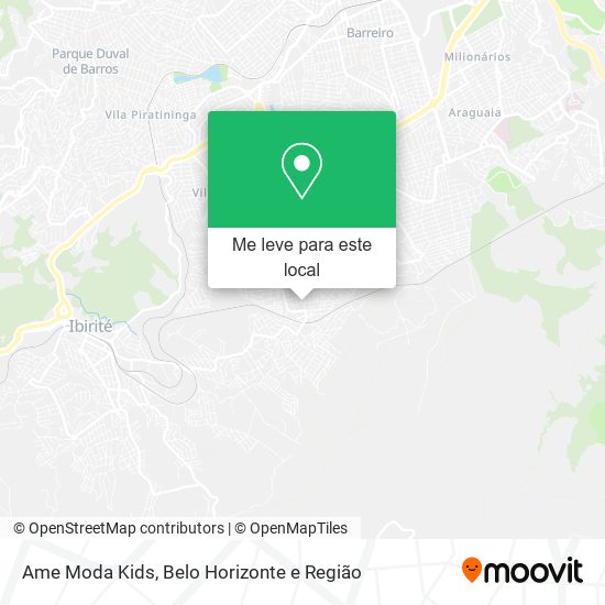 Ame Moda Kids mapa