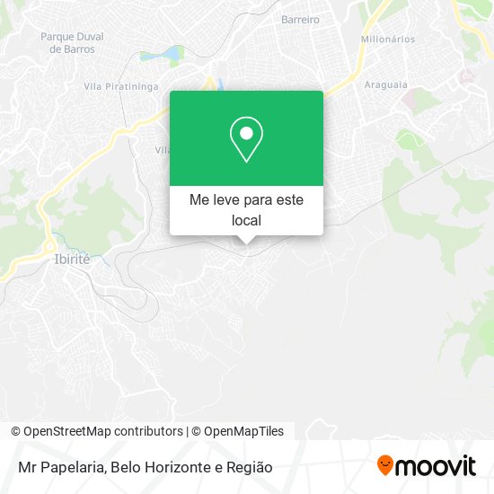 Mr Papelaria mapa