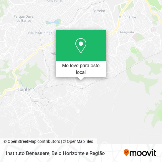 Instituto Benessere mapa