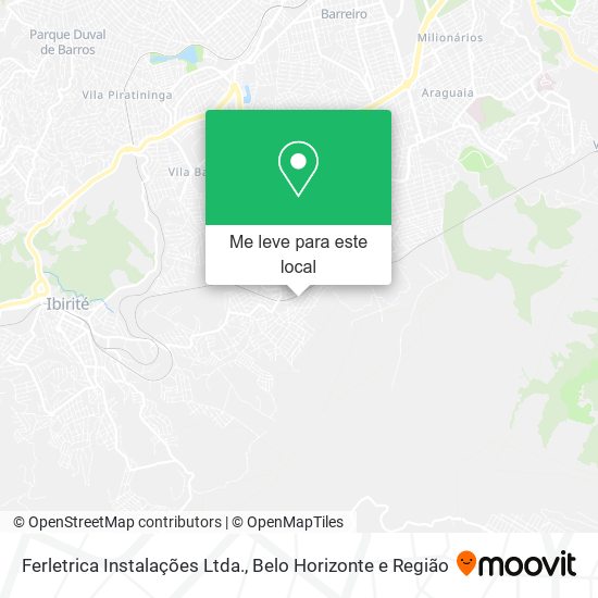 Ferletrica Instalações Ltda. mapa