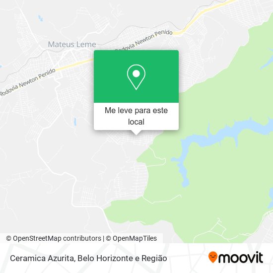 Ceramica Azurita mapa