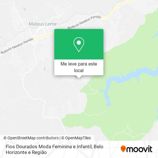 Fios Dourados Moda Feminina e Infantil mapa