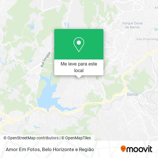 Amor Em Fotos mapa