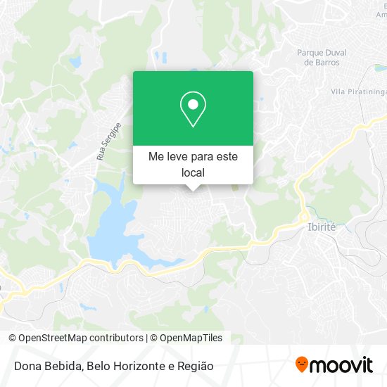 Dona Bebida mapa