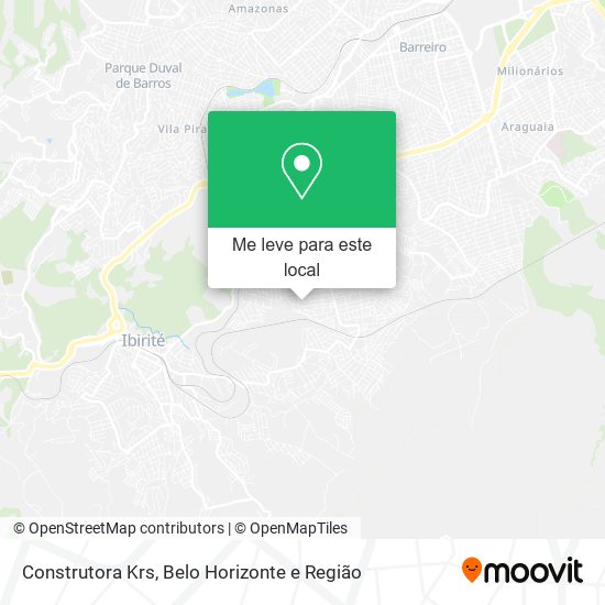 Construtora Krs mapa