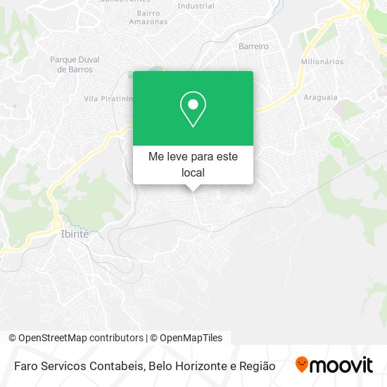 Faro Servicos Contabeis mapa