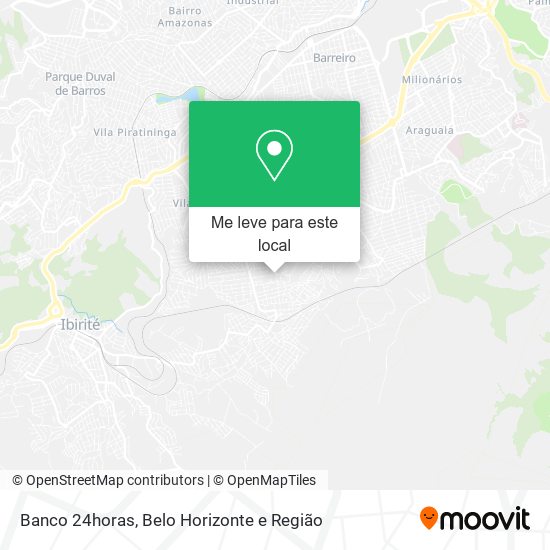 Banco 24horas mapa