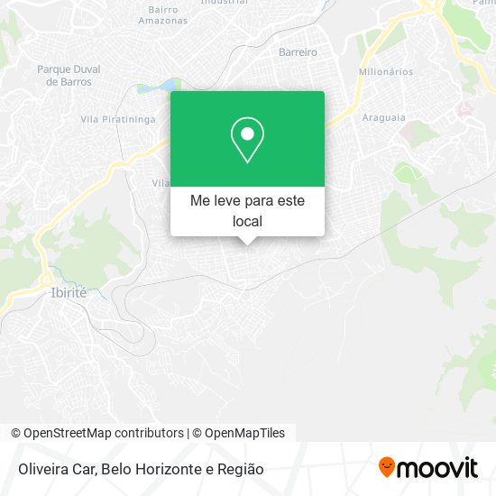 Oliveira Car mapa