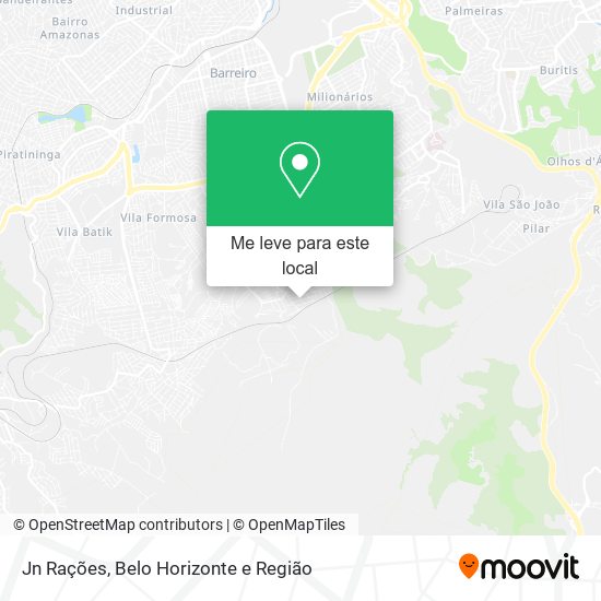 Jn Rações mapa