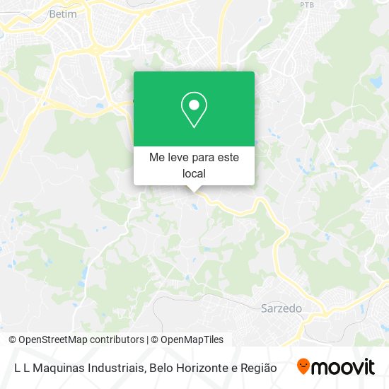 L L Maquinas Industriais mapa