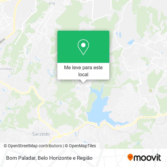 Bom Paladar mapa