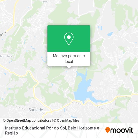 Instituto Educacional Pôr do Sol mapa