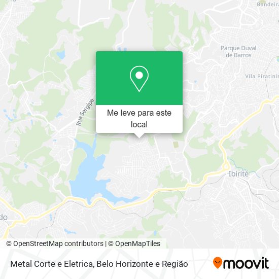 Metal Corte e Eletrica mapa