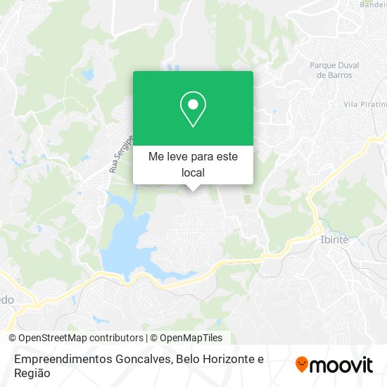 Empreendimentos Goncalves mapa