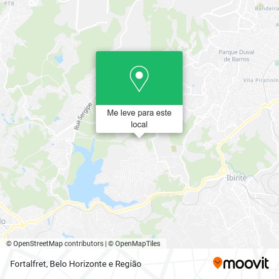 Fortalfret mapa