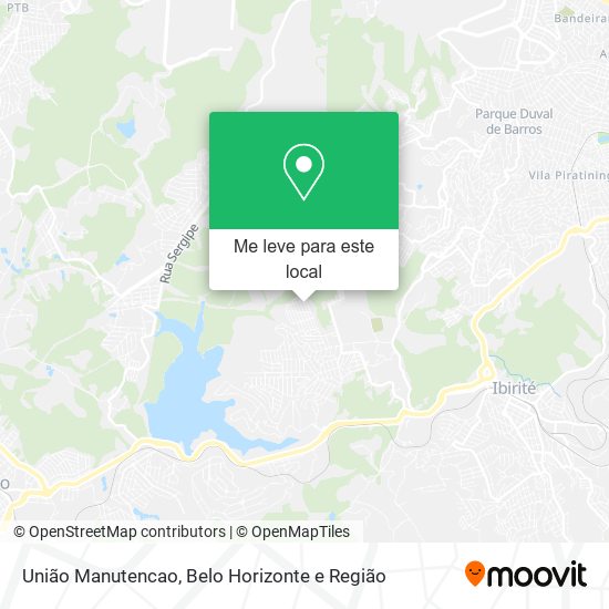 União Manutencao mapa