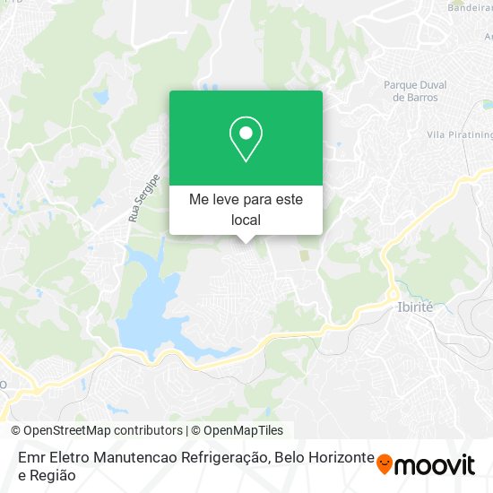 Emr Eletro Manutencao Refrigeração mapa