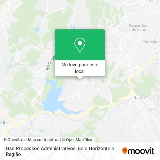 Gsc Processos Administrativos mapa