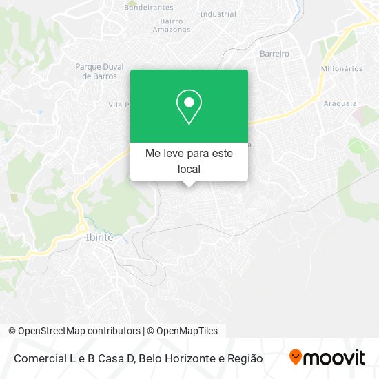 Comercial L e B Casa D mapa
