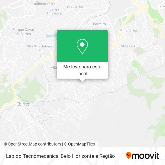 Lapido Tecnomecanica mapa