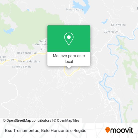 Bss Treinamentos mapa