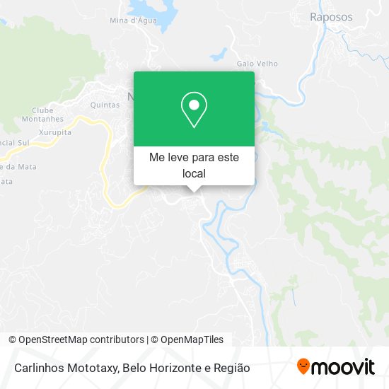 Carlinhos Mototaxy mapa