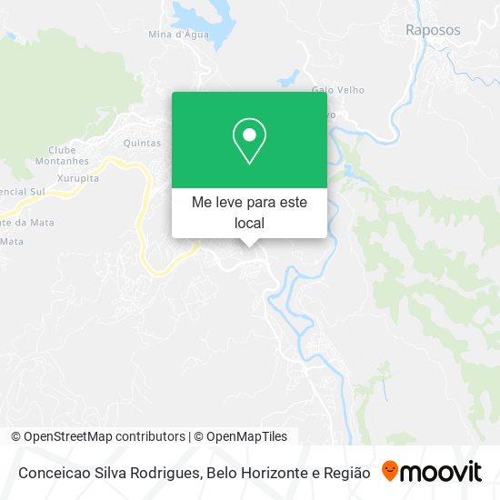 Conceicao Silva Rodrigues mapa