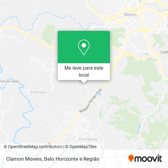 Clamon Moveis mapa