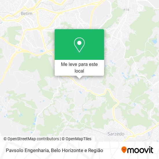 Pavsolo Engenharia mapa