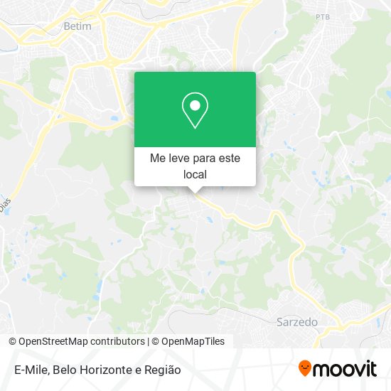 E-Mile mapa