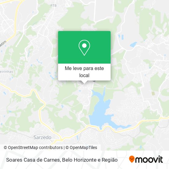 Soares Casa de Carnes mapa