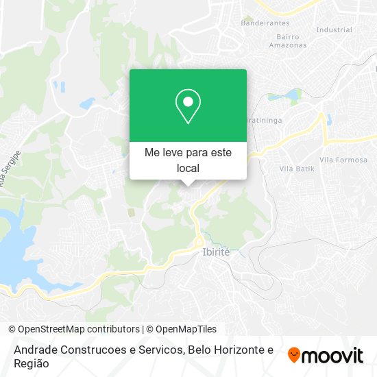Andrade Construcoes e Servicos mapa