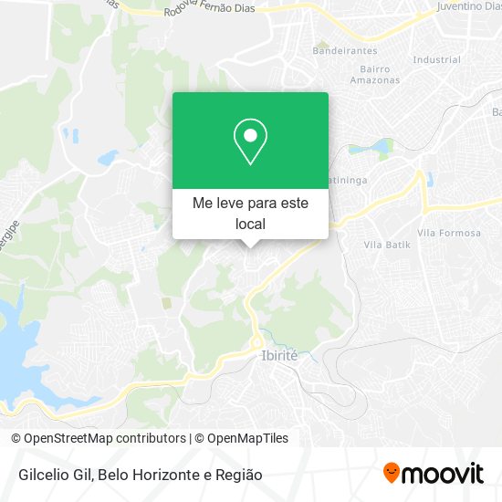 Gilcelio Gil mapa