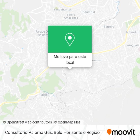 Consultorio Paloma Gus mapa