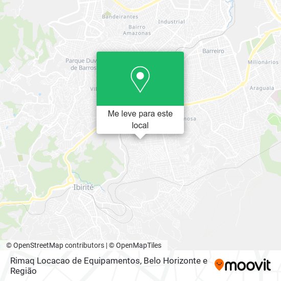 Rimaq Locacao de Equipamentos mapa
