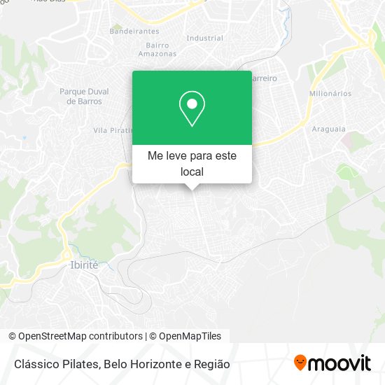 Clássico Pilates mapa