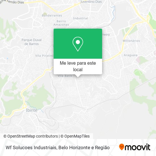 Wf Solucoes Industriais mapa