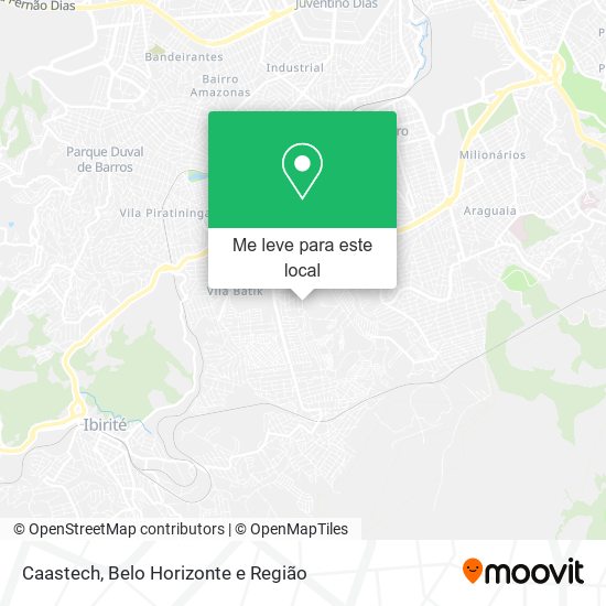 Caastech mapa