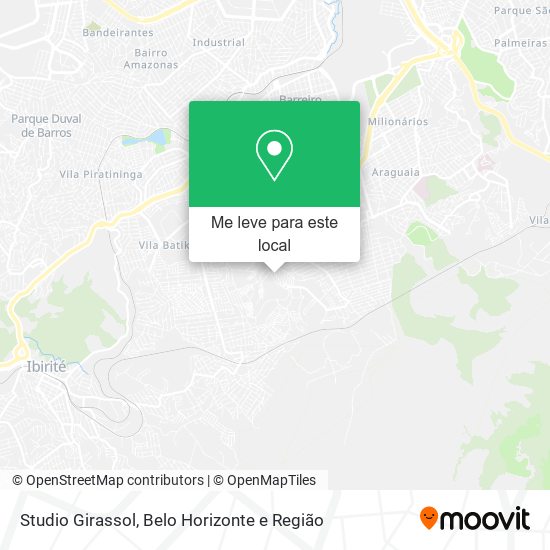 Studio Girassol mapa