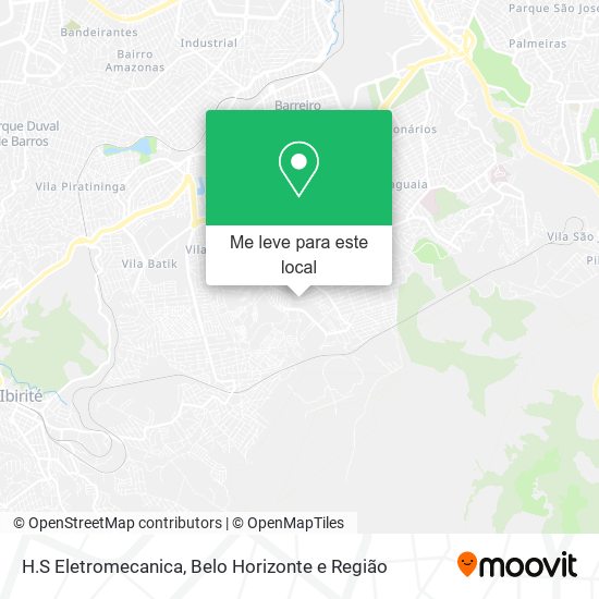 H.S Eletromecanica mapa