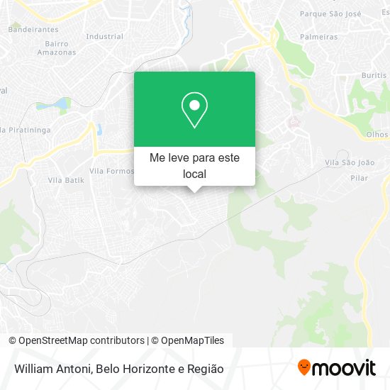 William Antoni mapa