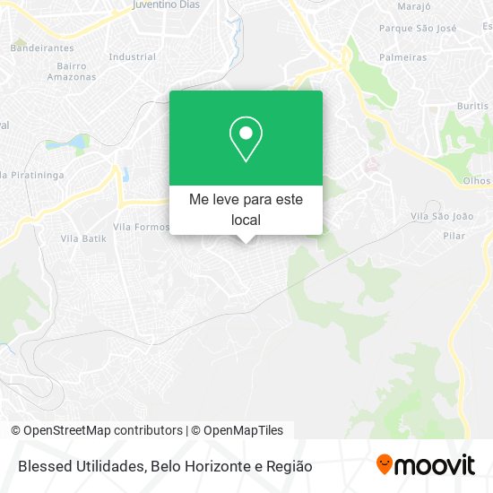 Blessed Utilidades mapa