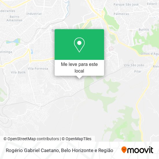 Rogério Gabriel Caetano mapa