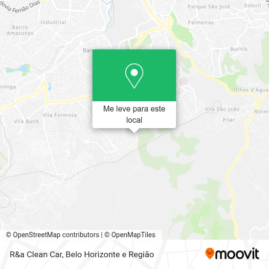 R&a Clean Car mapa