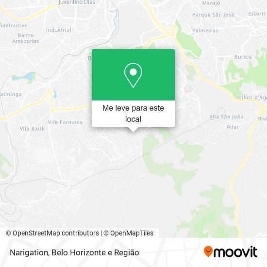 Narigation mapa