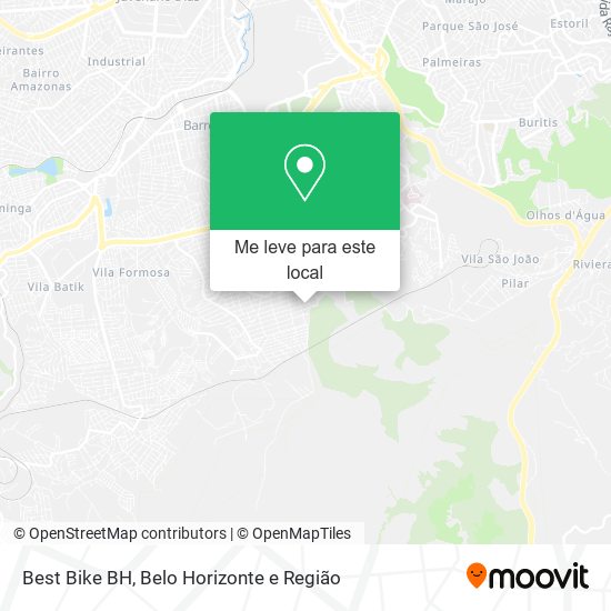 Best Bike BH mapa