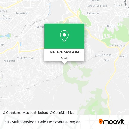 MS Multi Serviços mapa