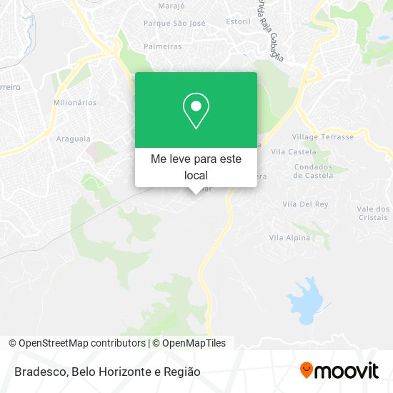 Bradesco mapa