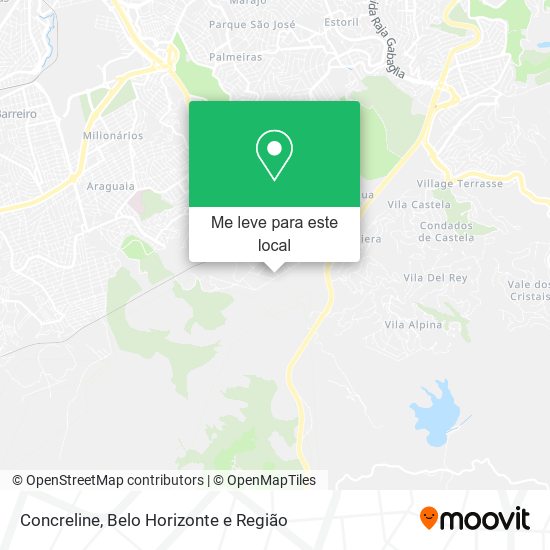 Concreline mapa