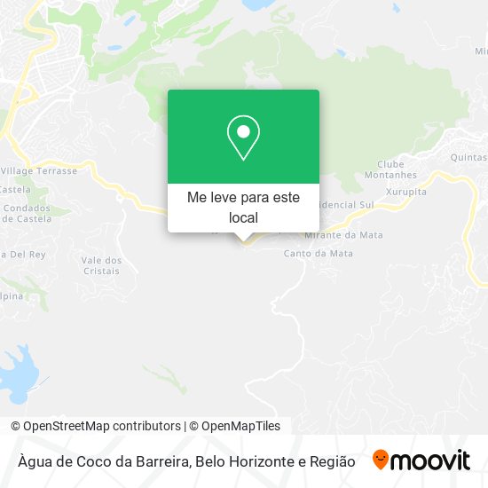 Àgua de Coco da Barreira mapa